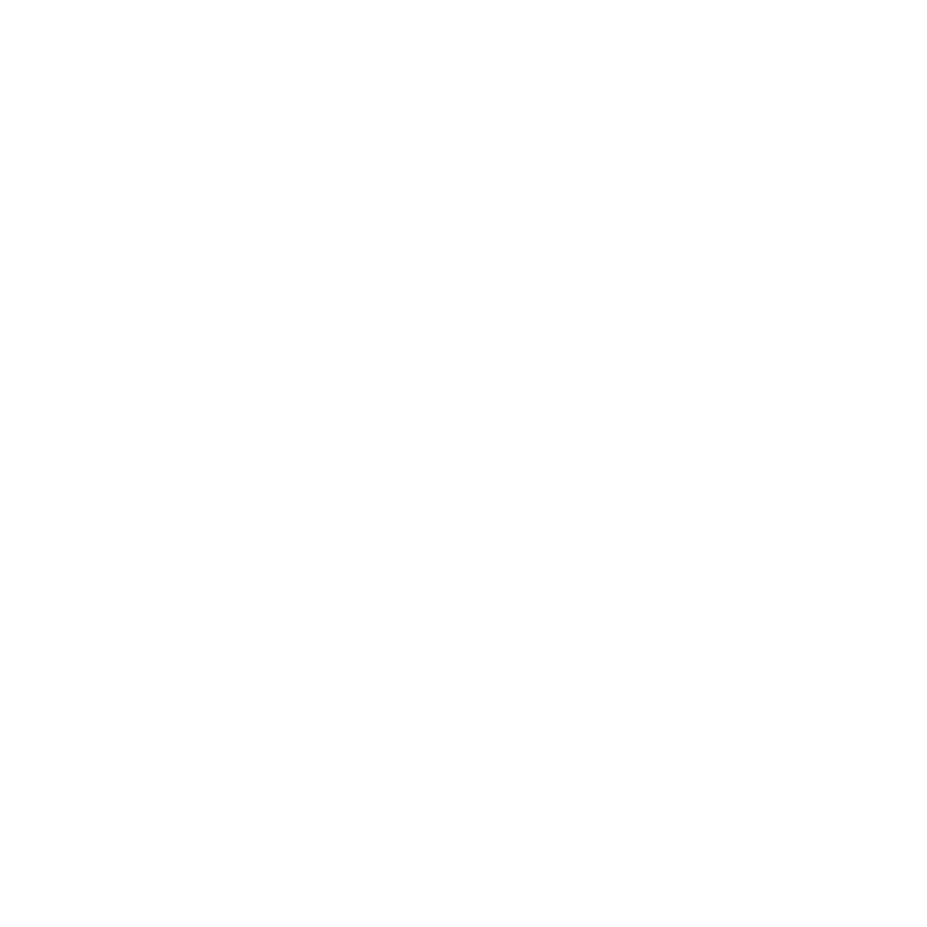 Simple white line icon of an olive branch with olives on a clear background, representing nourishing olive oil used in Allnord hydrating and barrier‑supporting treatments.