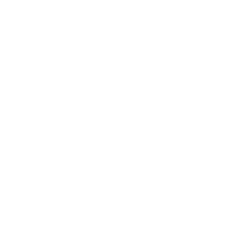 Minimal white line icon suggesting sesame seeds and foliage on a transparent background, symbolising comforting sesame oil in Allnord body and hair care rituals.