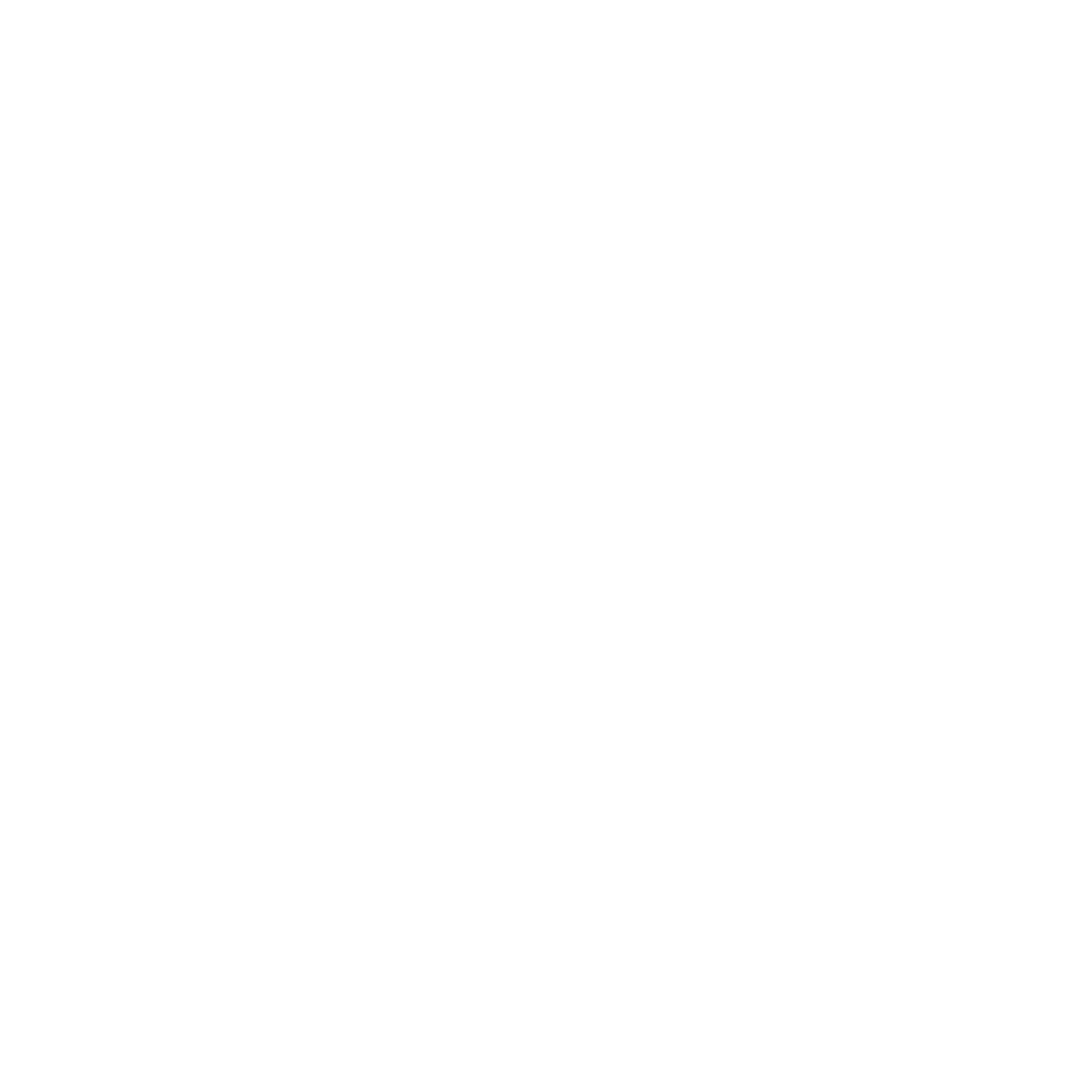 Abstract white line icon suggesting a spiralling algae ribbon on a transparent background, representing protein‑rich spirulina in Allnord beauty‑from‑within supplements.​